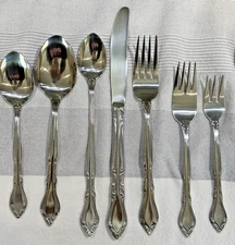 Rodgers Stainless Flatware - 102 Pieces! Tableware, Silverware