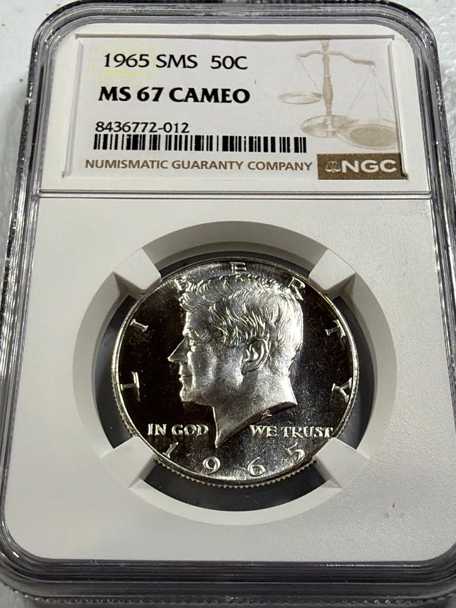 25+ MS 67 Graded 1965 Kennedy US Half Dollars (1964-Now) for sale