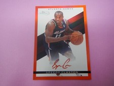 2009-10 Topps Signature Facsimile Red / 869 Speedy Claxton #TS-SC