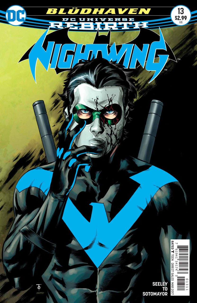 DC COMICS NIGHTWING #28 NOVEMBER 2017 REBIRTH VARIANT 1ST PRINT NM - Image 13