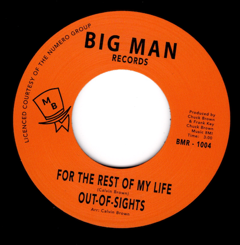 OUT OF SIGHTS For The Rest of My Life - New Northern Soul 45 (Big Man) 7" Vinyl - Bild 4 von 5