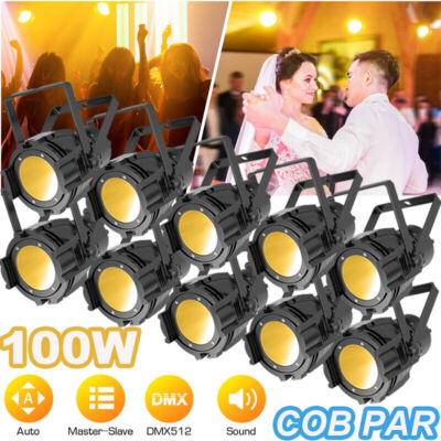 10x100W COB LED Par Strahler Scheinwerfer DMX Bühnenlicht Für Event Theater Show