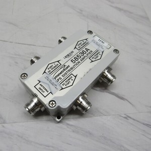 Symmetricom 58536A GPS GNSS 4-Way Active Distribution Amplifier Four Port N Conn