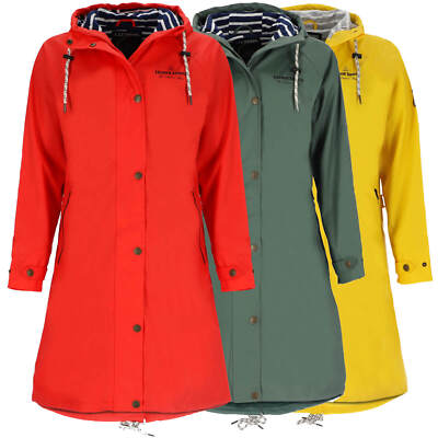 Lizzard Sports Damen Regenmantel unifarben Regenjacke