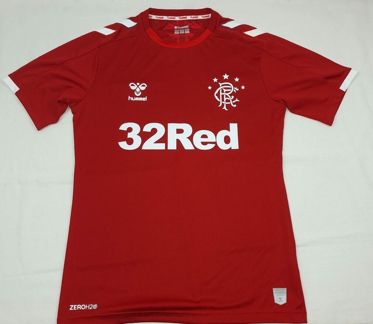 Maillot de foot Glasgow Rangers 2019/20 hummen taille XXL NEUF