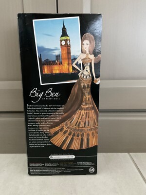 Barbie-Big Ben -Dolls Of The World-Landmark Collection- Pink Label