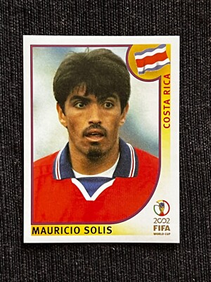 PANINI WORLD CUP JAPAN KOREA 2002 MAURICIO SOLIS COSTA RICA STICKER # 235 NEW