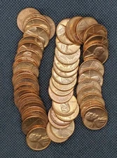 1967-P Lincoln Memorial Cent Roll (50 Coins) | BRILLIANT UNCIRCULATED