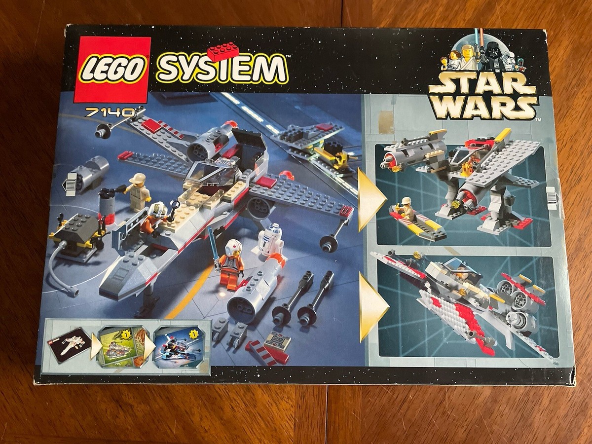 LEGO STAR WARS 7140: X-WING FIGHTER NEW(1999) IN UNOPENED