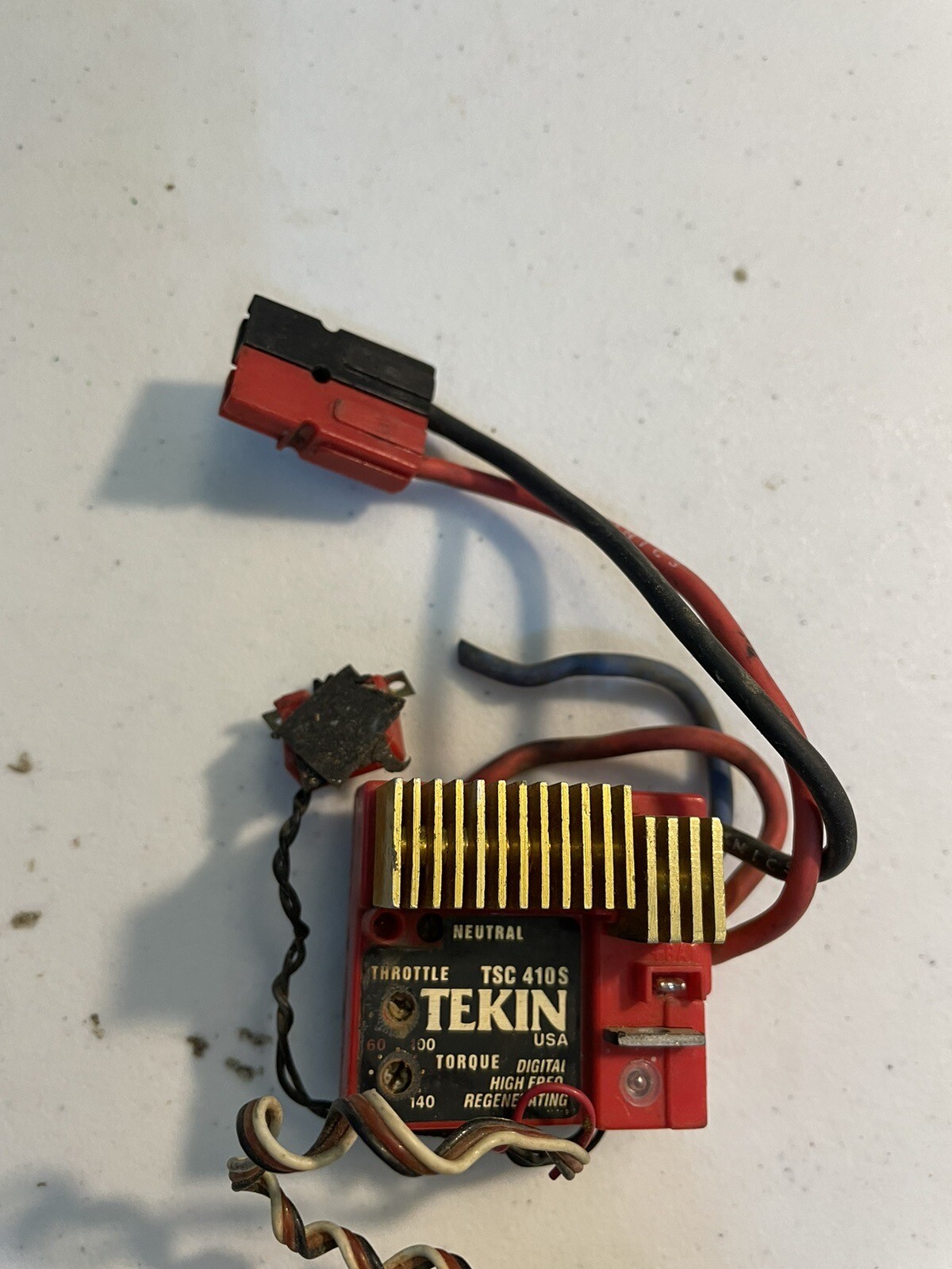 Tekin TSC410S Vintage Brushed ESC Electronic Speed Control eBay