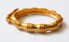 Coulant passant en forme de ceinture pour collier sautoir Bijou ancien