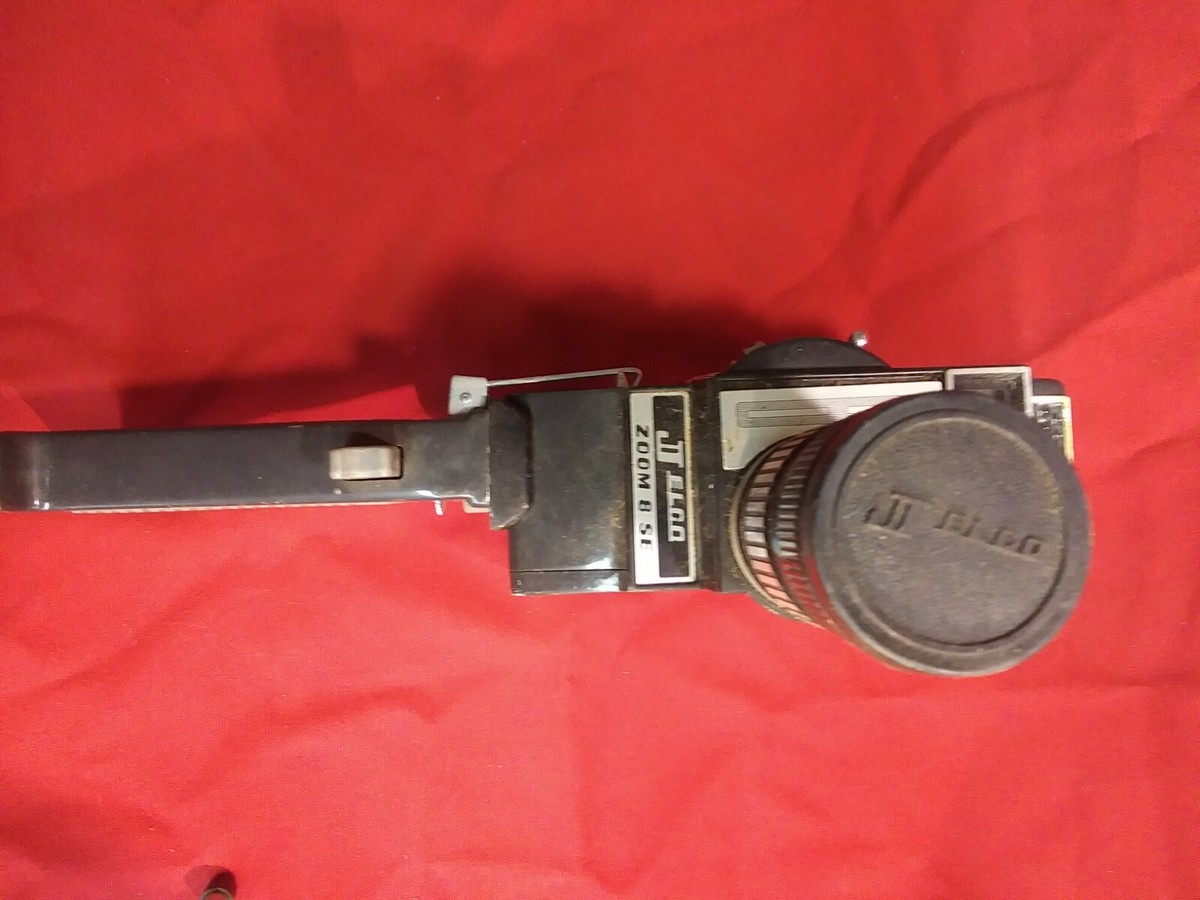 Jelco Zoom 8 SE 8mm Film Wind-up Movie Camera NIHON CINE IND