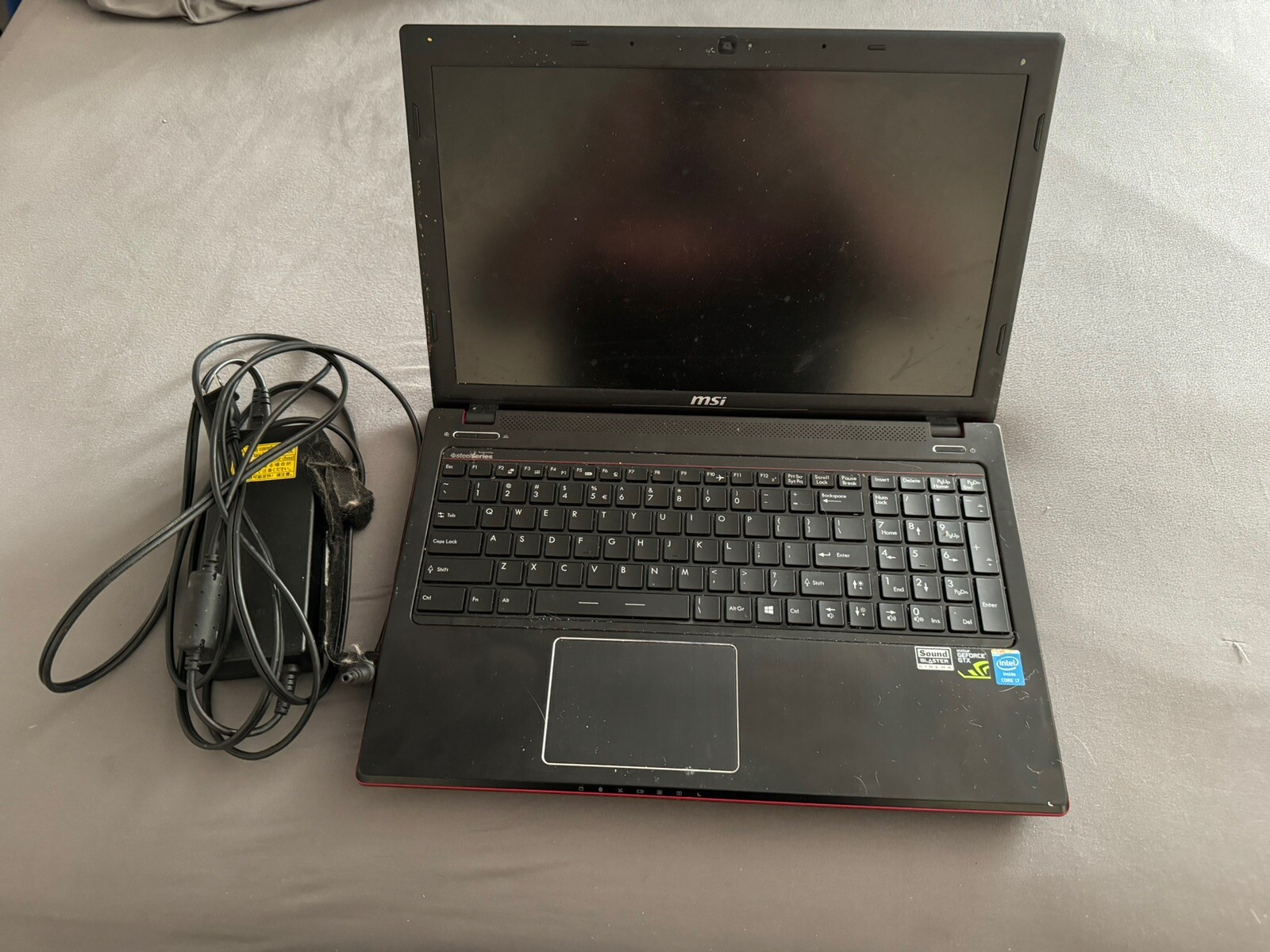 MSI 16GC Intel i7 Gaming Laptop Windows 10 Pro Installed eBay