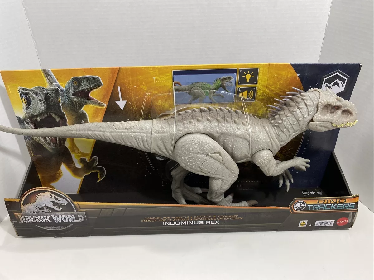 Jurassic World Dino Trackers Camouflage 'n Battle Indominus Rex Action  Figure : Target