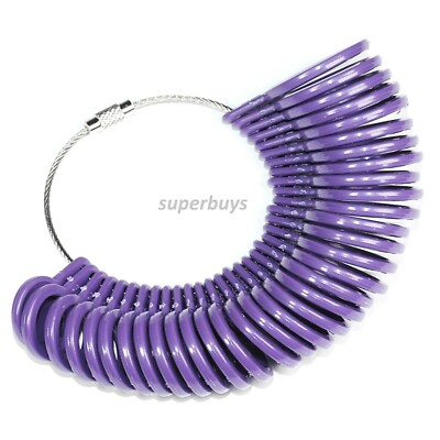 Diameter and Circumference Ring Sizer Size Finger Gauge Band Sizing Band Tool