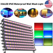 336 LED Waterproof Wall Wash Light DMX RGB Strobe Beam DJ Stage Effect Lighting