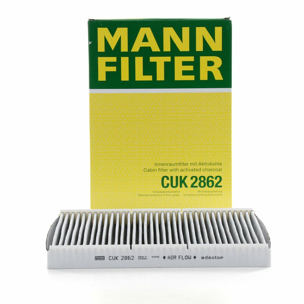 Innenraumfilter MANN-FILTER CUK2862 AUDI SKODA VW online kaufen | eBay
