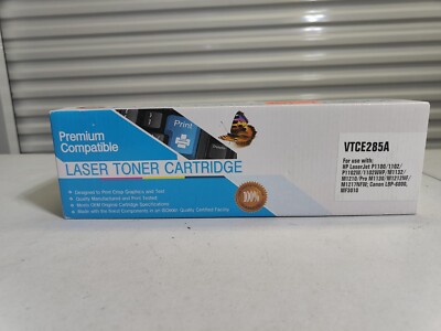Premium Compatible Laser Toner Cartridge VTCE285A HP LaserJet New