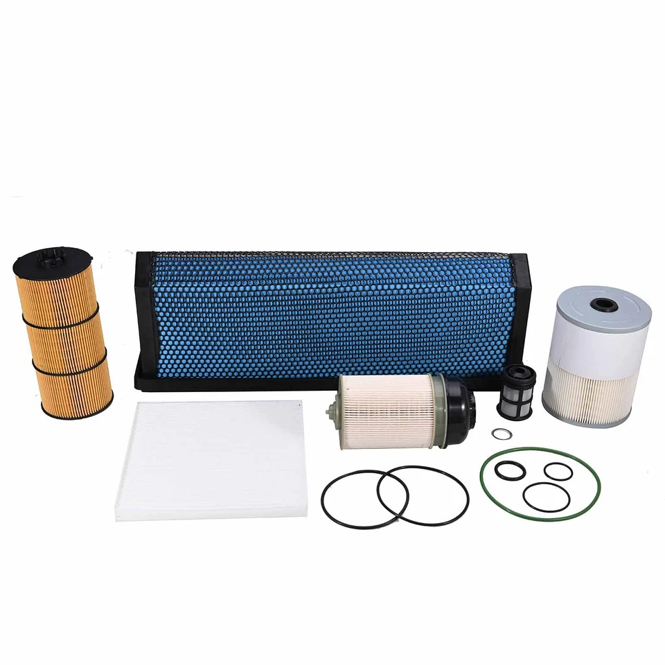 For Freightliner Cascadia DD Series DD13 DD15 DD16 Engine Air Filter Kit US - Image 3 of 4