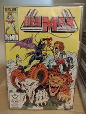 Animax #1 (1986, Marvel Comics) New Warehouse Inventory in VG/VF Condition