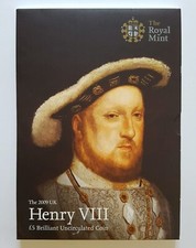 2009 The Royal Mint Henry VIII Brilliant Uncirculated UK Five Pounds £5 coin