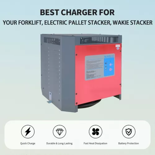48 Volt 60Amp 240V Single Phase Battery Charger for Forklift Walkie Stacker Lift - Bild 7 von 7