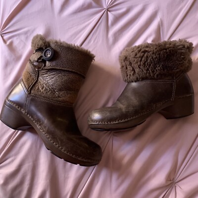 Leather Dansko Boots With Fur Womens Boots Bettie Dansko Boot - Main Image