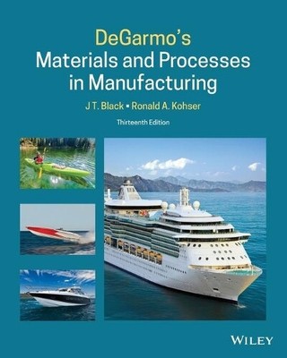 J. T. Black Rona DeGarmo's Materials and Processes in M (Paperback) (UK IMPORT)