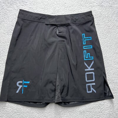 Rokfit Weight Lifting Shorts Men 36 Black 9