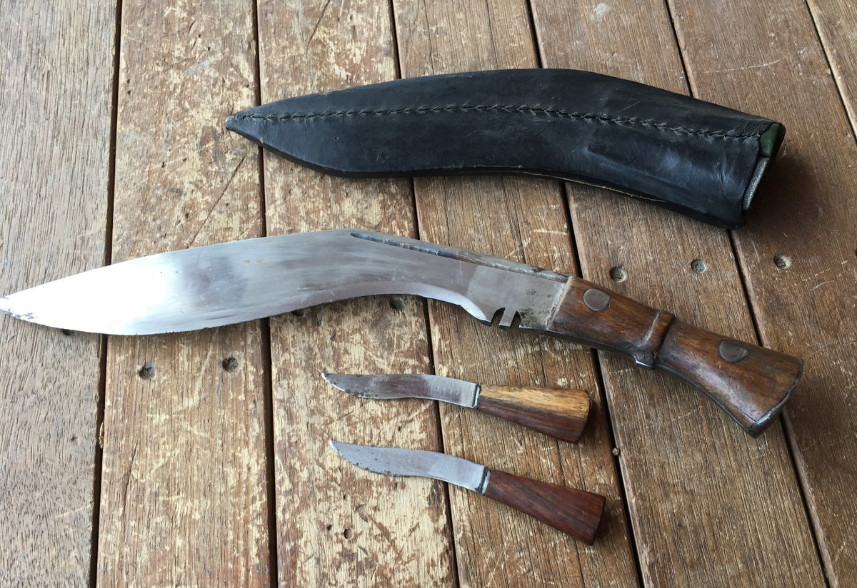 WW2 BRITISH INDIA KUKRI KNIFE SET | eBay
