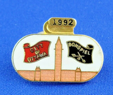 1992 City of Ottawa Bonspiel OTTAWA Ontario Canada Curling Pin