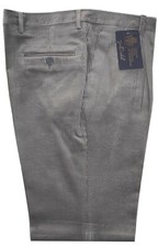 Pantalone uomo classico velluto DUCA VISCONTI DI MODRONE elasticizzato Grigio ch