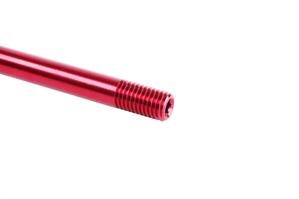 KCNC KQR08 MTB Bicycle Bike Rear Hub Skewer for Shimano E-Thru 12mm 161mm Red - Image 2 of 4