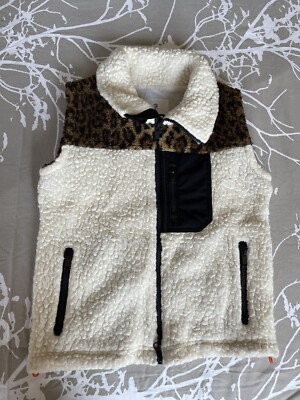 Y-3 for ADIDAS SHERPA VEST JACKET GIRLS 8 YEARS