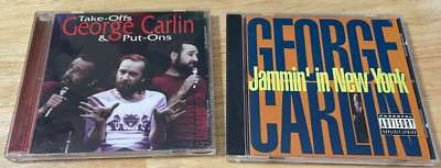 George Carlin 3 cds Take-offs and Put-ons. Jammin'in New York, Parental Advisory
