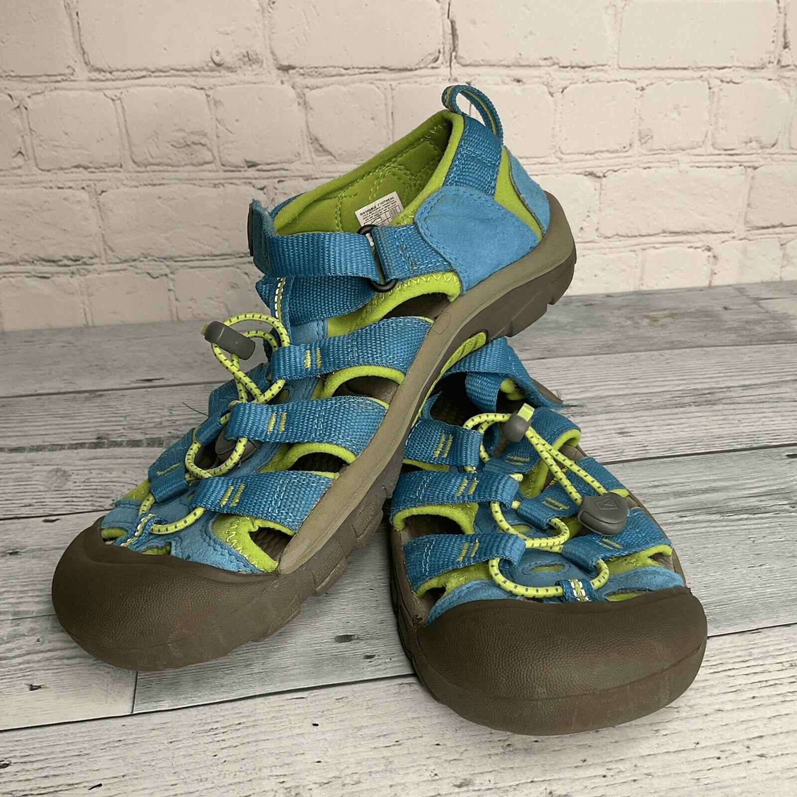 Sandali Keen Newport Big Kids donna impermeabili trail escursionismo taglia 5 blu acqua