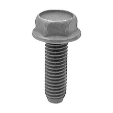 M8-1.25 x 25mm Metric Hex Flange Head Screw, 17mm Washer, Grade 9.8 (Qty: 25)