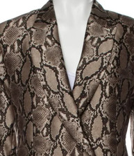 MSGM Double-Breasted Tailored Water Resistant...