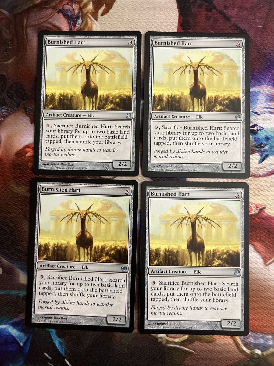 Burnished Hart 1x FOIL THS MTG Theros Uncommon MINT artifcact Burnished Hart 1x FOIL THS MTG Theros Uncommon MINT artifcact