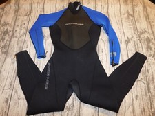 BODY GLOVE WETSUIT FULL PRO 2 3/2 VTG ZIP CUFFS HEMS NEOPRENE WOMENS L 9 10