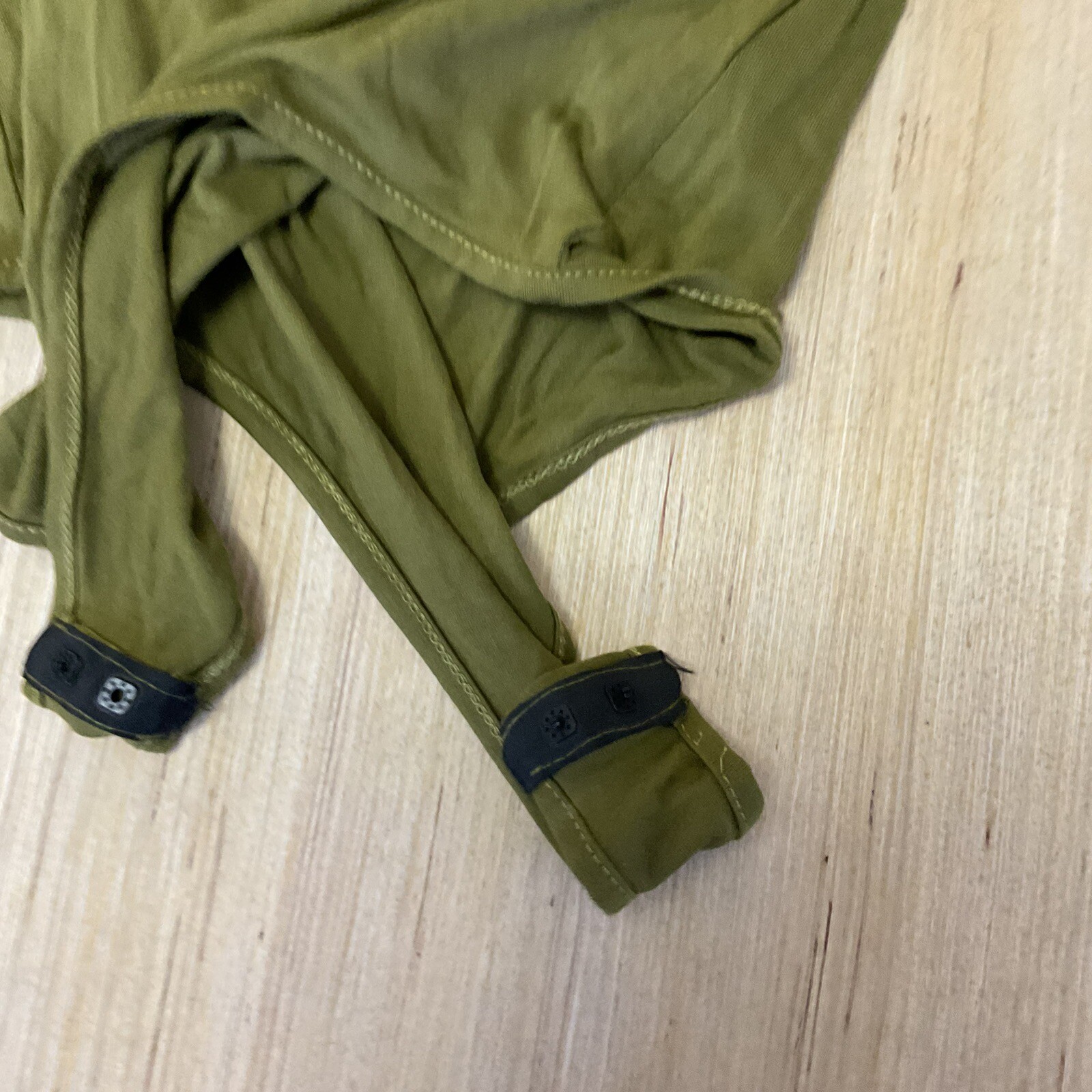 Pretty Little Thing Basic Olive Green Slinky Long… - image 5