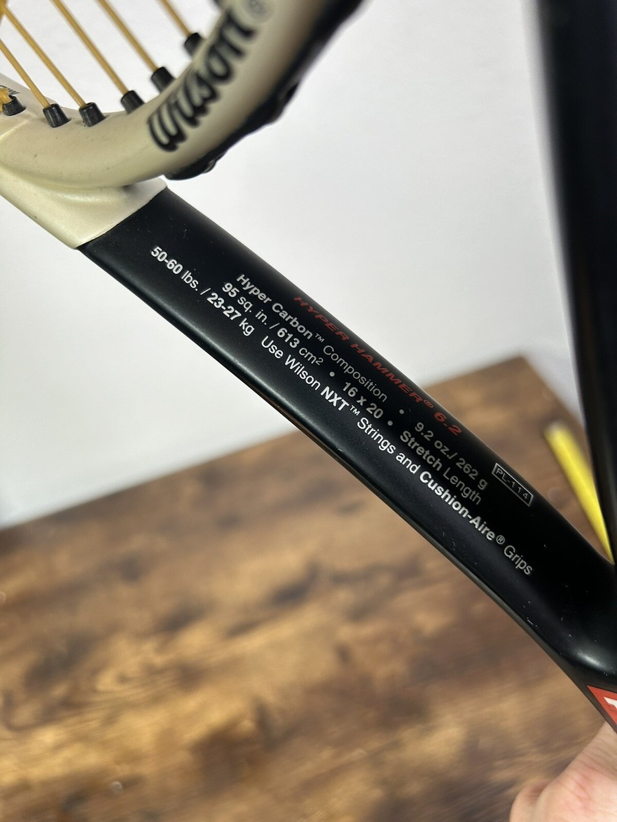 Wilson HYPER HAMMER 6.2 Racquet Racket 4 5/8” Grip | eBay