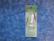 CHIAOGOO CIRCULAR PREMIUM BAMBOO 12" KNITTING NEEDLES Size 4 NIP C