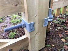 5 bar wooden gate adjustable bottom eye gate hinge farm equestrian field gate