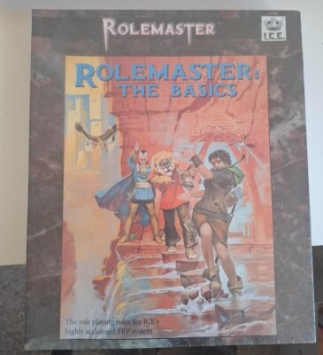 Rolemaster The Basics 5501 Box Set komplett ICE Fantasy RPG TTRPG