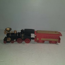 Vintage Auburn Toy Rubber Train Engine Western No. 922  Western Express Caboose