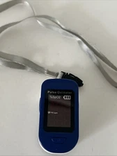 Zacurate 500BL Fingertip Pulse Oximeter with Batteries (Navy Blue)