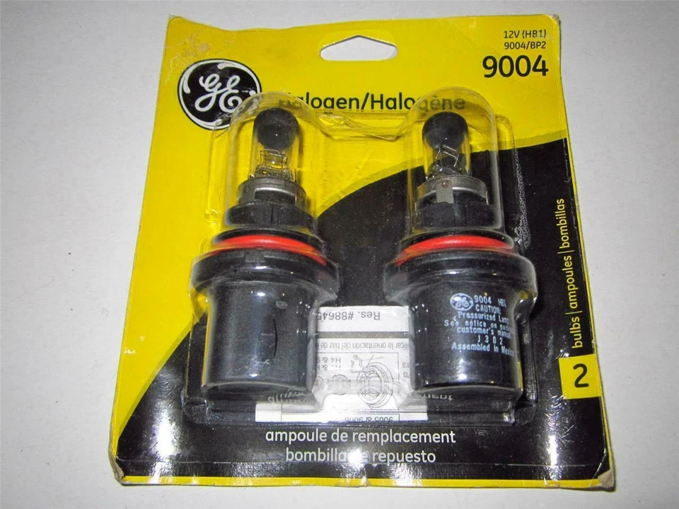 2 X 9004 HB1 новый подлинный GE галогенная лампа в коробках - две лампы! - Изображение 4 из 4