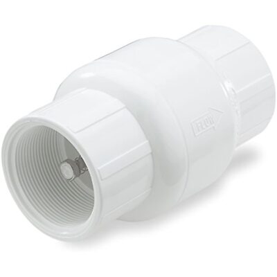NDS 1001-15 1-1/2'' PVC Ips Spring Check Valve F by F 6-3/16'' Length