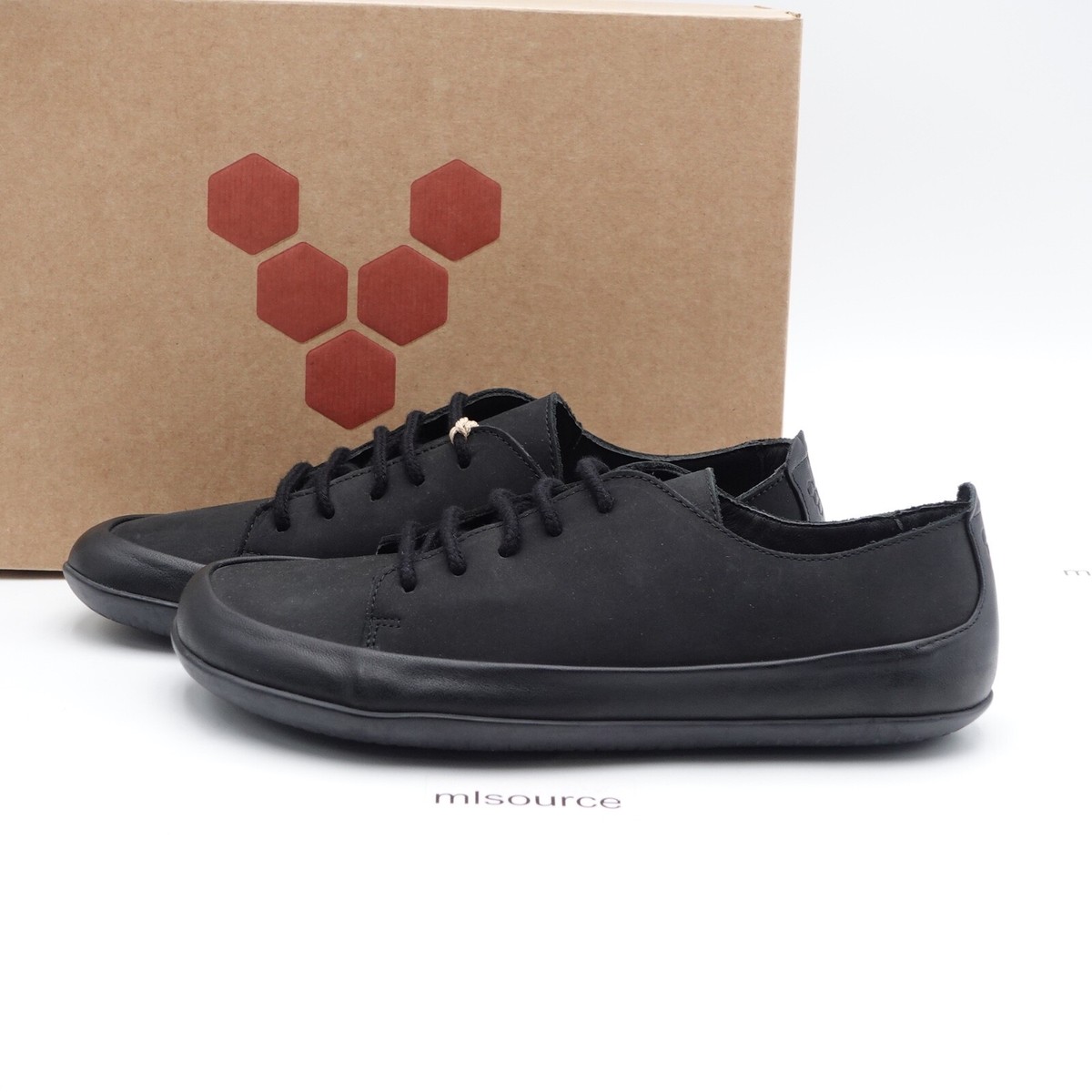 VivoBarefoot ブラック ベアフット　オパンカ　opanka 39 203220-01_vivobarefoot-opanka-